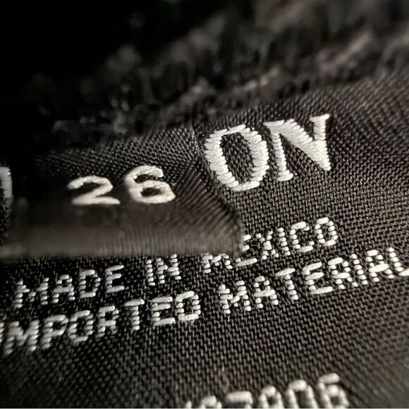 Hudson Collin Flap Jeans Black Skinny Jeans Sleek Design - Picture 5 of 9